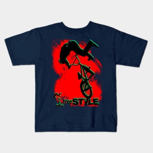 bmx freestyle - 02 Kids T-Shirt